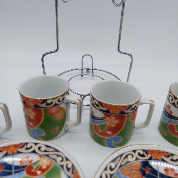 Imari Japanese‎ Banzai Mini Tea Set - Picture 4 of 5